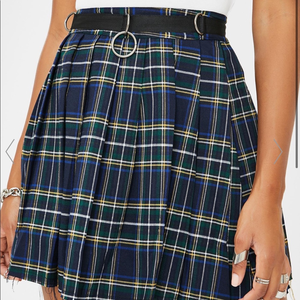 Plaid mini skirt from dolls kill
